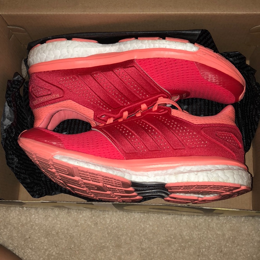 Pink Adidas Running Shoes